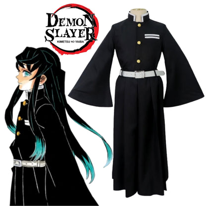 (special Order) Demon Slayer Cosplay Costume Kids Size Muichiro Tokito [sz:eu 110]