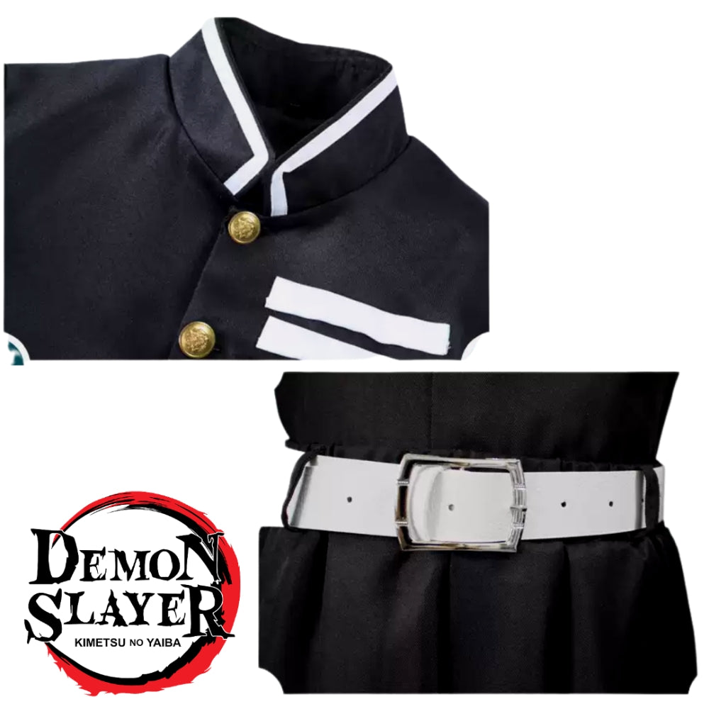 (special Order) Demon Slayer Cosplay Costume Kids Size Muichiro Tokito [sz:eu 110]