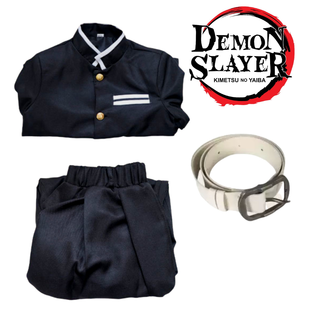 (special Order) Demon Slayer Cosplay Costume Kids Size Muichiro Tokito [sz:eu 110]
