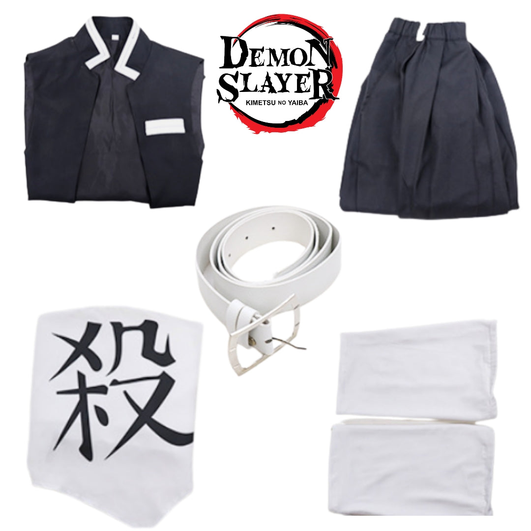 Demon Slayer Cosplay Costume Sanemi Shinazugawa [sz:small]