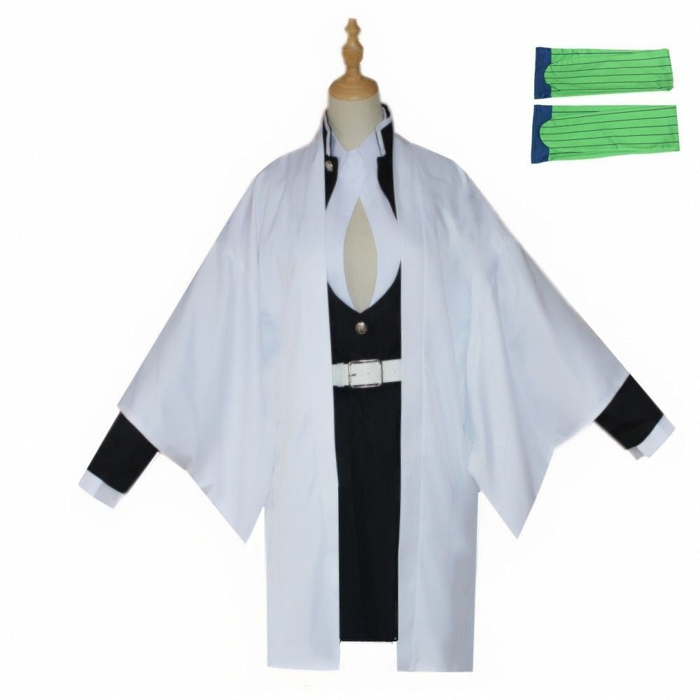Demon Slayer Cosplay Costume Adult Size Mitsuri Kanroji [sz:small]