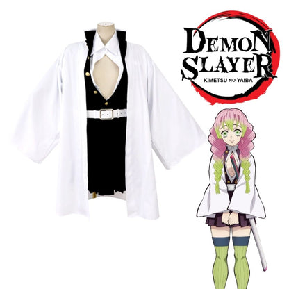 Demon Slayer Cosplay Costume Adult Size Mitsuri Kanroji [sz:large]