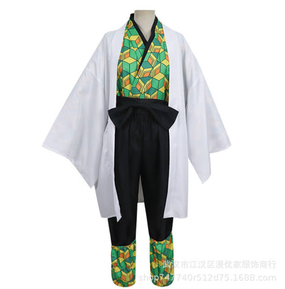 (special Order) Demon Slayer Cosplay Costume Adult Size Sabito Bunny [sz:large]