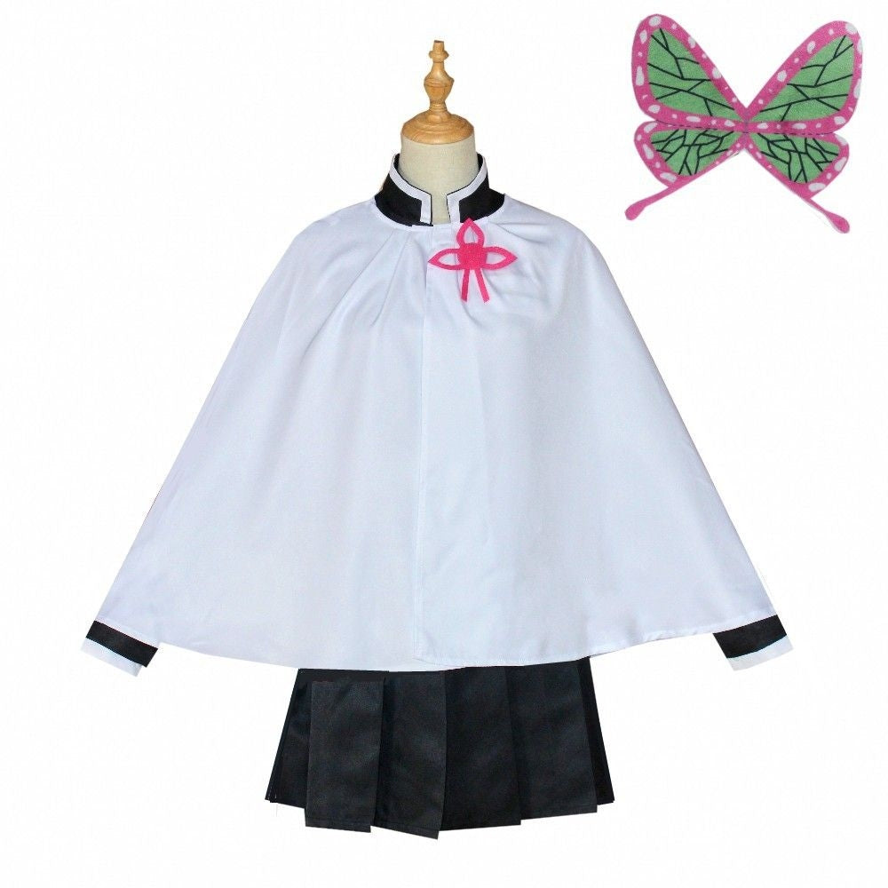 Demon Slayer Cosplay Costume Adult Size Kanao Tsuyuri [sz:small]