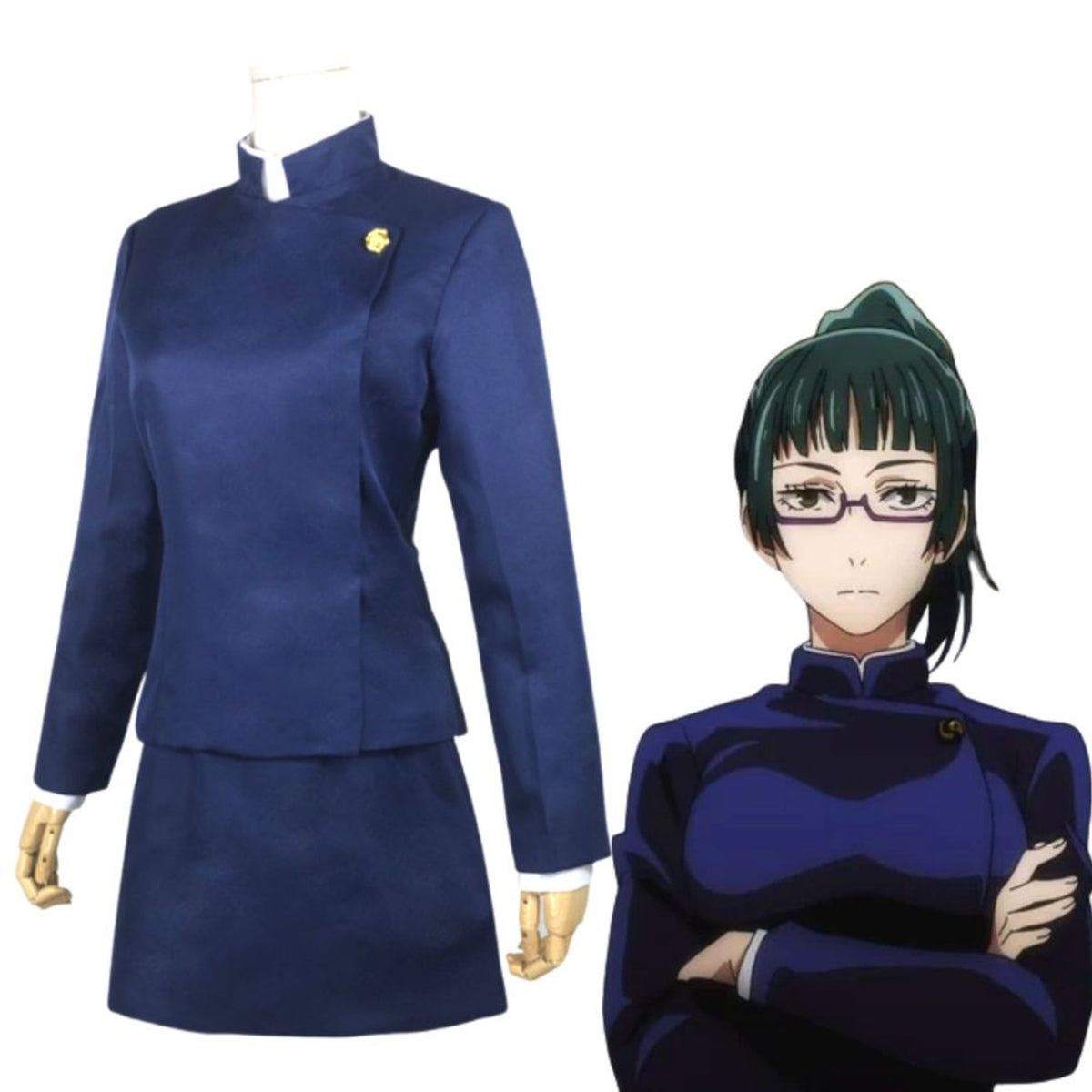 Jujutsu Kaisen Maki Zenin Cosplay Costume [sz:small]