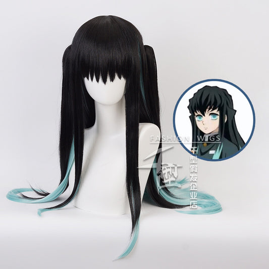 Demon Slayer Cosplay Wig Muichiro Tokito