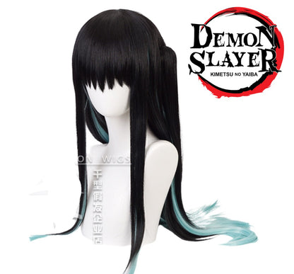 Demon Slayer Cosplay Wig Muichiro Tokito