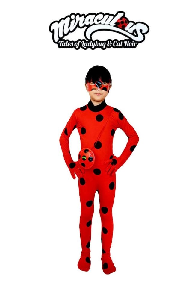 Miraculous Ladybug Cosplay Costume Kids Size [sz:eu 120]