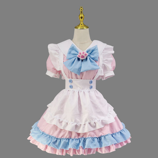 (special Order) Lolita Pink Cosplay Costume [sz:large]