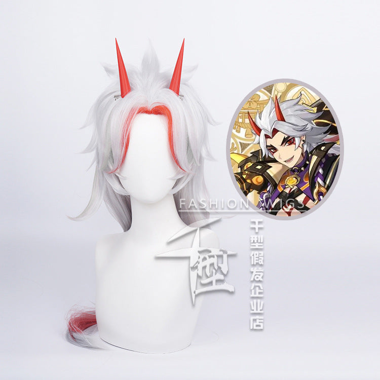[special Order] Genshin Impact Arataki Itto Cosplay Wig