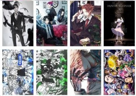 Anime Poster Pack 8pcs Hunter X Hunter