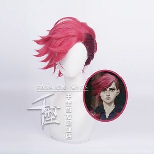 League Of Legends - Vi Arcane Cosplay Wig