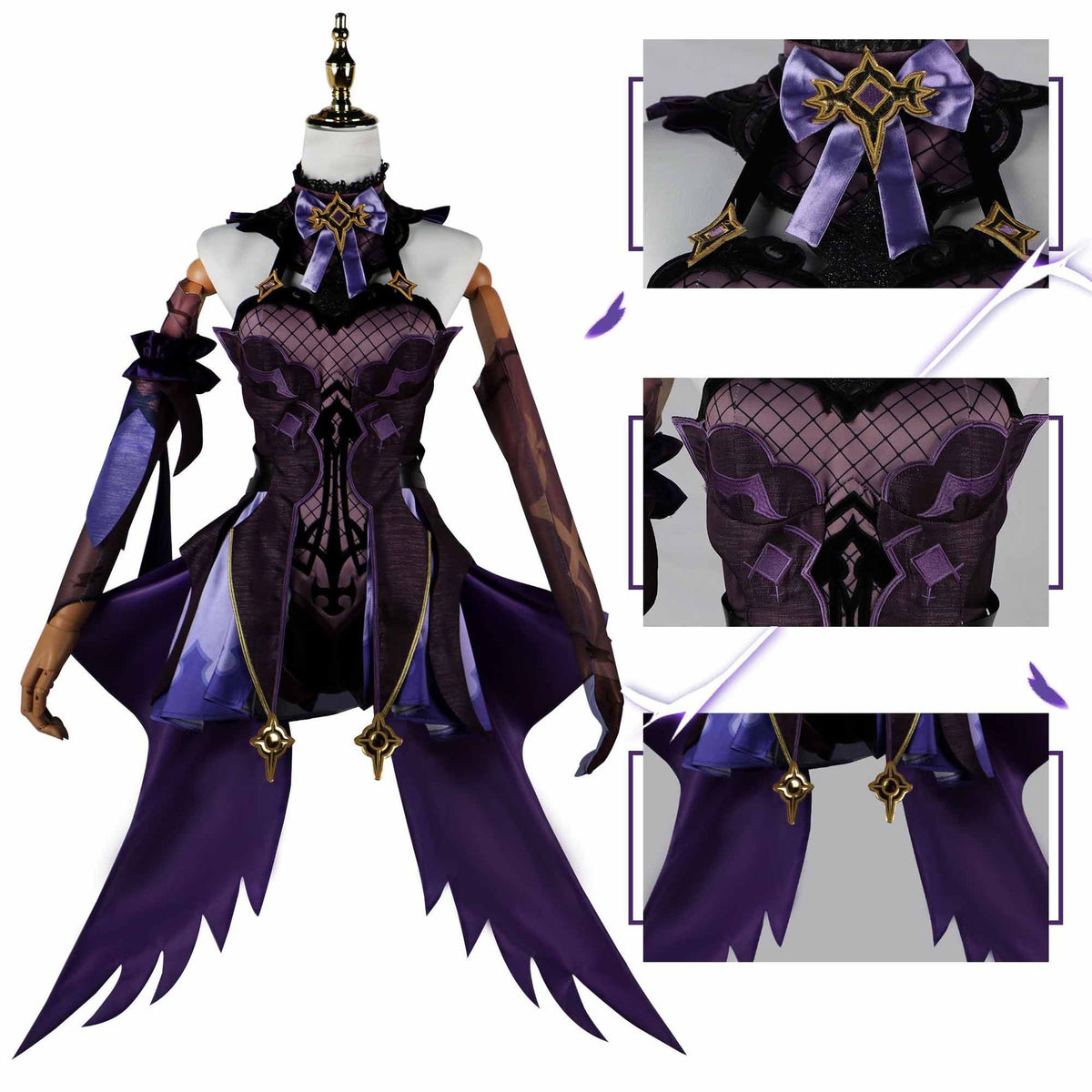 (special Order) Genshin Impact Fischl Cosplay Costume [sz:large]