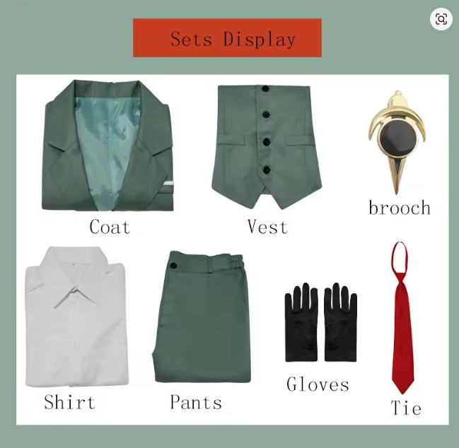 Spy X Family Loid Forger Cosplay Costume [sz:large]