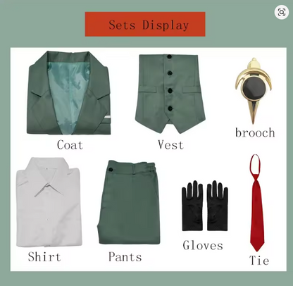 Spy X Family Loid Forger Cosplay Costume [sz:large]