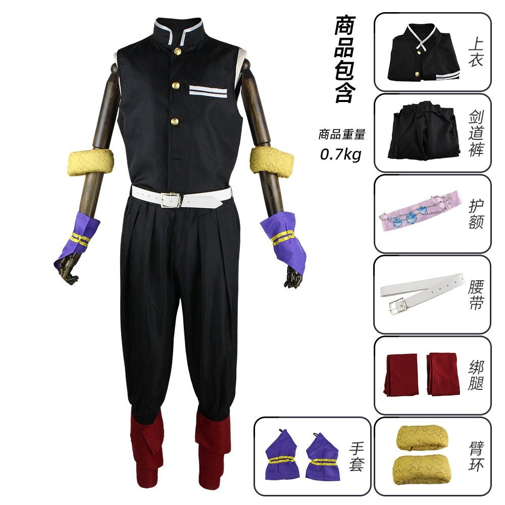 Demon Slayer Cosplay Costume Adult Size Tengen Uzui [sz:large]