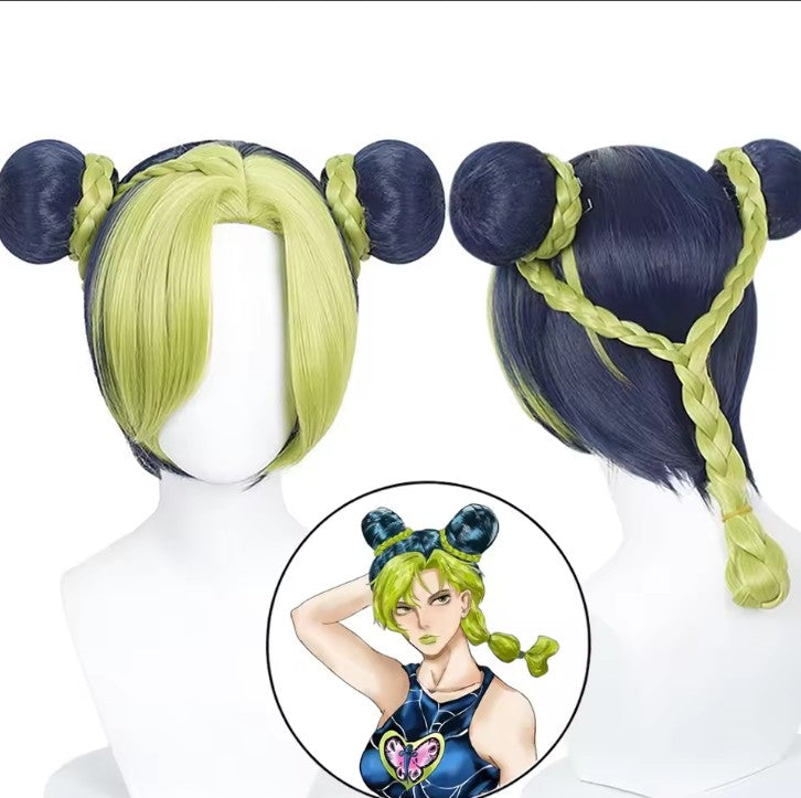 [special Order] Jojos Bizarre Adventure Jolyne Cujoh Cosplay Wig