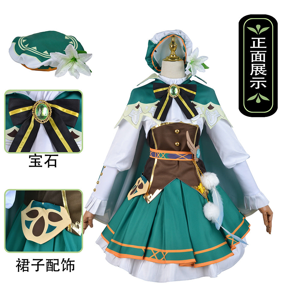 Genshin Impact - Venti Adult Cosplay Costume [sz:large]