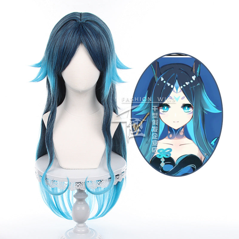 [special Order] Genshin Impact Hydro Yaksha Cosplay Wig