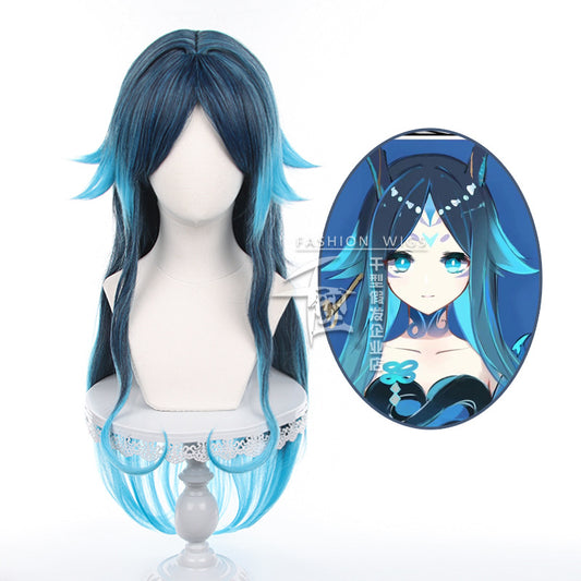 [special Order] Genshin Impact Hydro Yaksha Cosplay Wig
