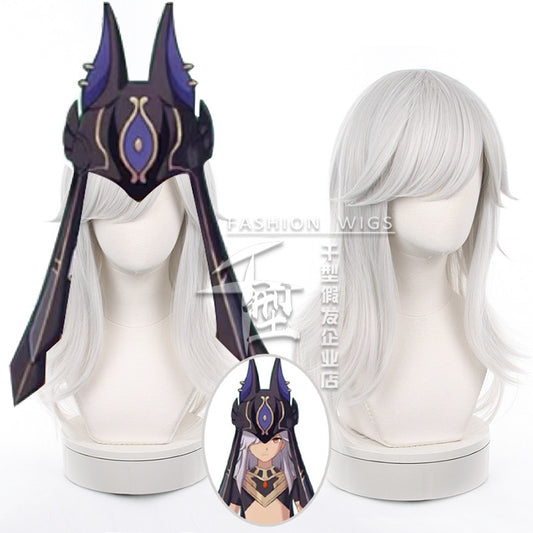 [special Order] Genshin Impact - Cyno Cosplay Wig