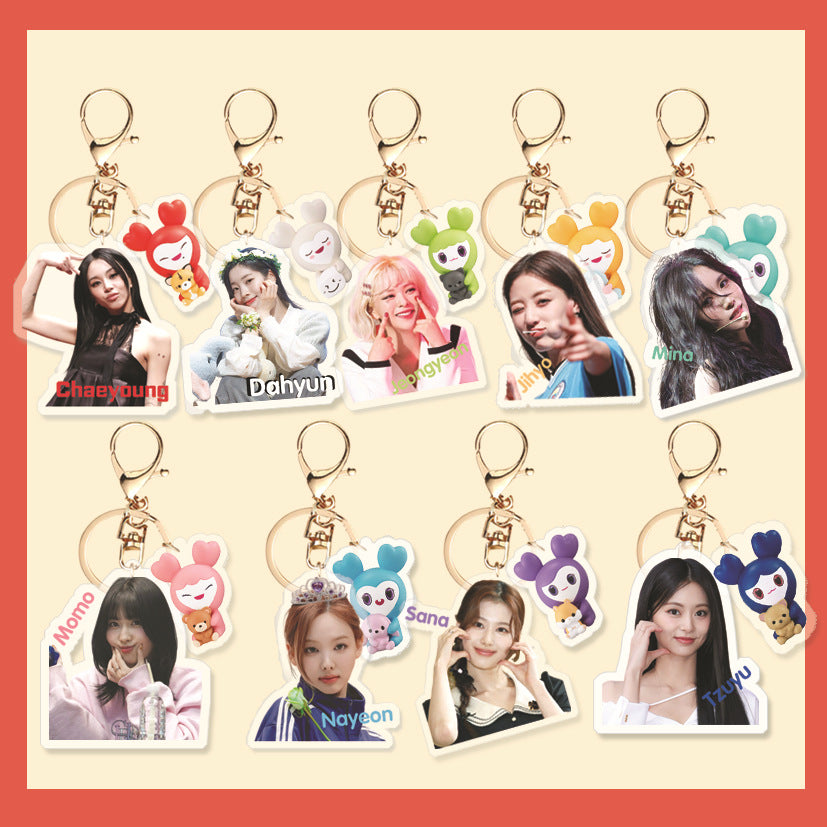 Twice Acrylic Keychain Assorted