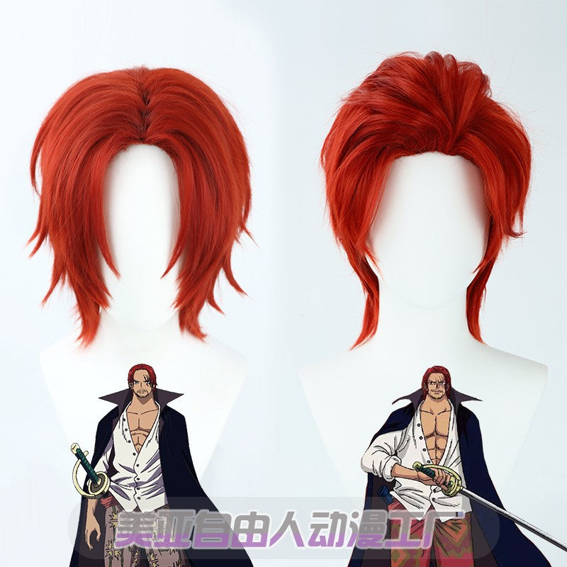 [special Order] One Peice Shanks Cosplay Wig