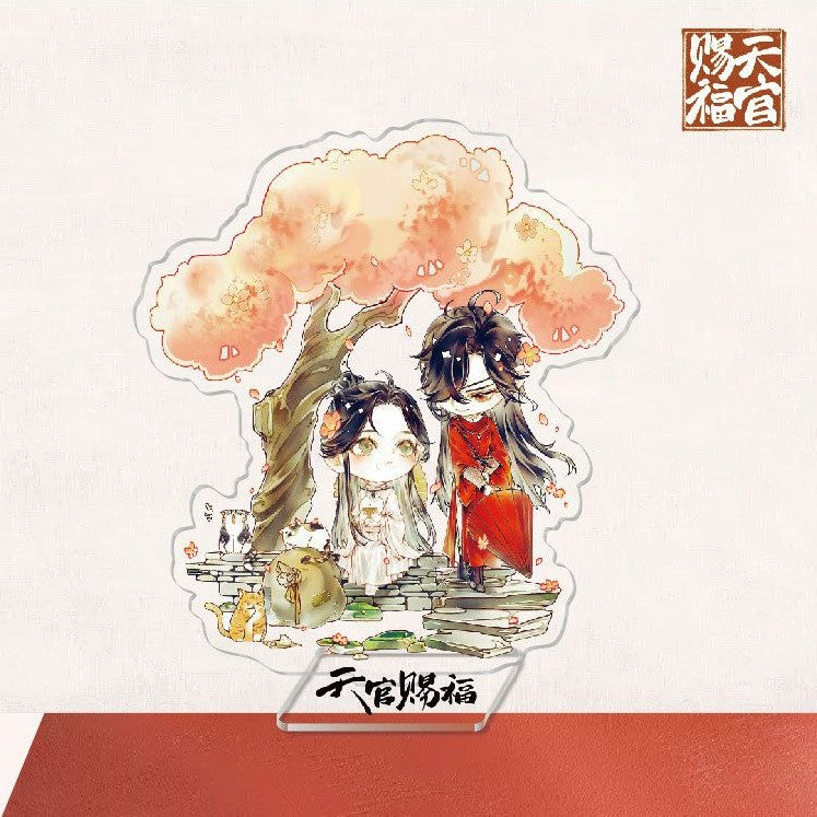 Acrlylic Stand 16cm Heavens Officials Blessings: Hua Cheng & Xie Lian In A Tree [cl:hua Cheng & Xie Lian Tree]