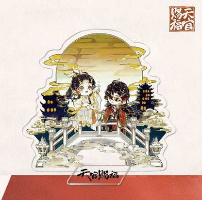 Acrlylic Stand 16cm Heavens Officials Blessings: Hua Cheng & Xie Lian Under The Moon [cl:hua Cheng & Xie Lian Moon]