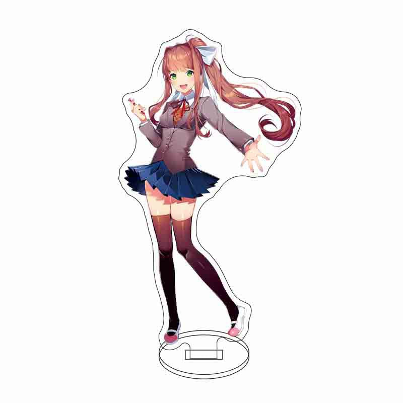 Acrylic Stand 16cm Doki Doki: Monika [cl:monika]