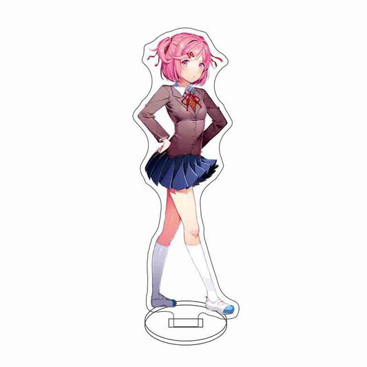 Acrylic Stand 16cm Doki Doki: Natsuki [cl:natsuki]
