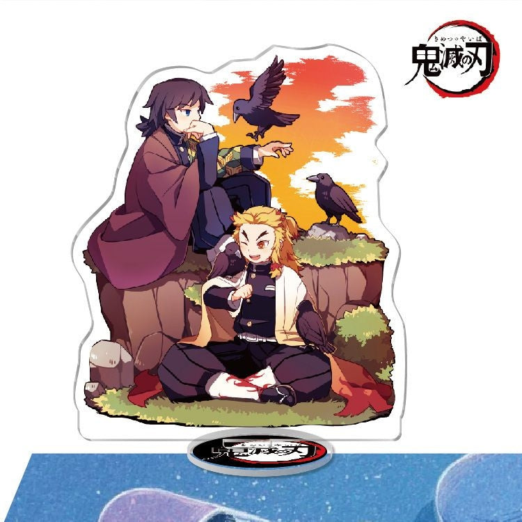 Acrylic Stand 16cm Demon Slayer: Rengoku & Giyu [cl:rengoku & Giyu]
