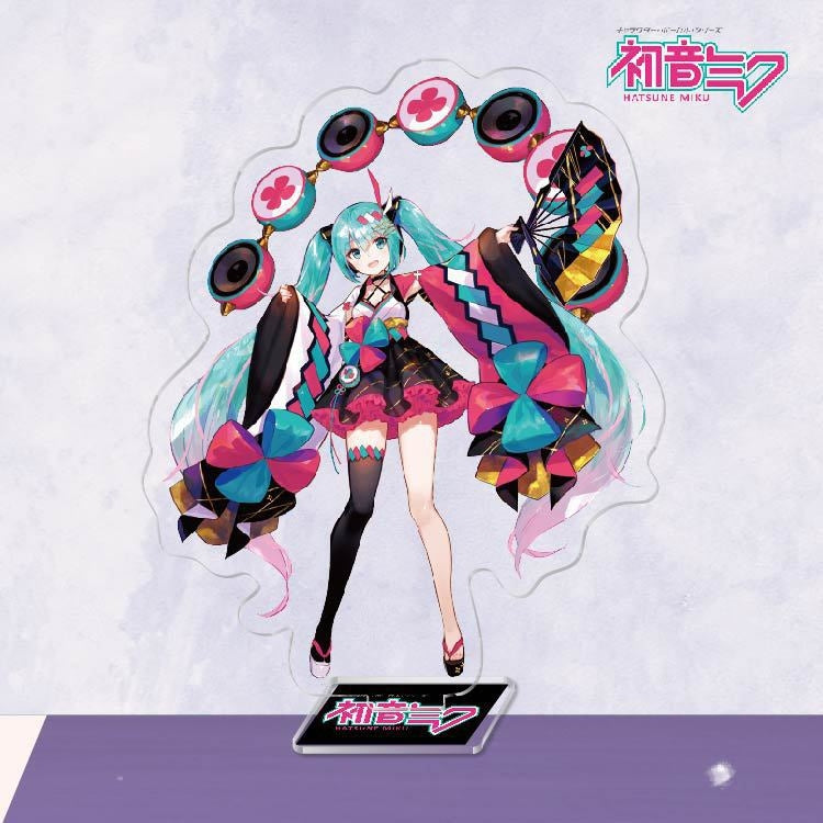 Acrylic Stand 16cm Hatsune Miku: Miku Black [cl:miku Black]
