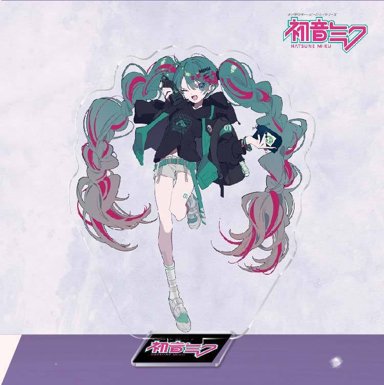 Acrylic Stand 16cm Hatsune Miku: Miku Casual [cl:miku Casual]