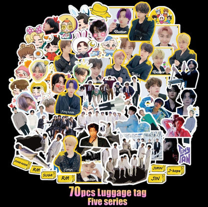 Stray Kids Stickers Assorted: Strayk Sticker [chr:strayk Sticker]