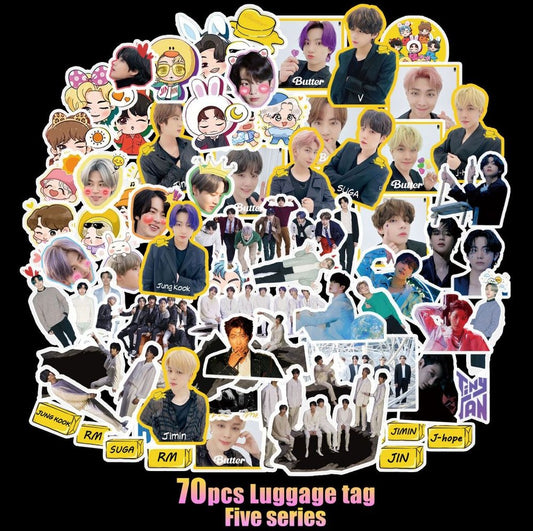 Stray Kids Stickers Assorted: Strayk Sticker [chr:strayk Sticker]