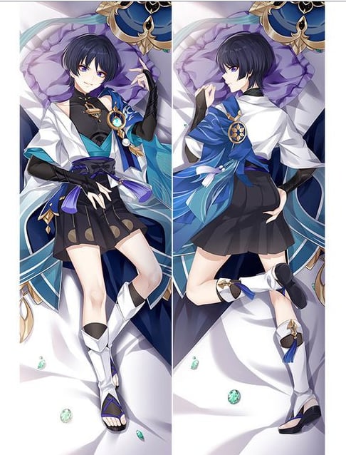 Anime Pop Culture Body Cushion Pillow 50*150cm Genshin Impact - Wanderer