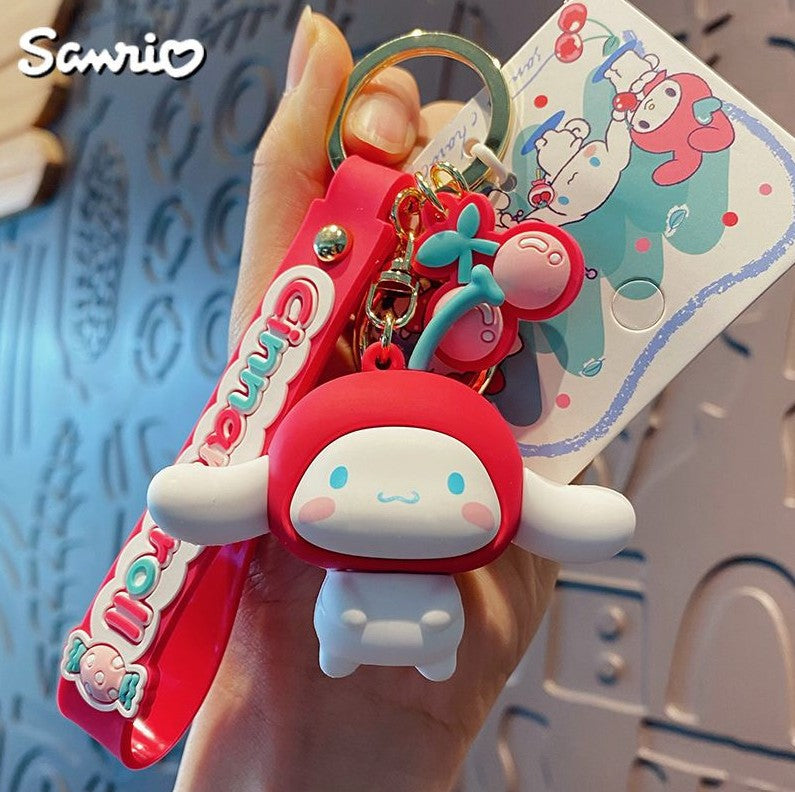 Sanrio Cherry Blossom Keyring: Sanrio Cinnamoroll [chr:sanrio Cinnamoroll]
