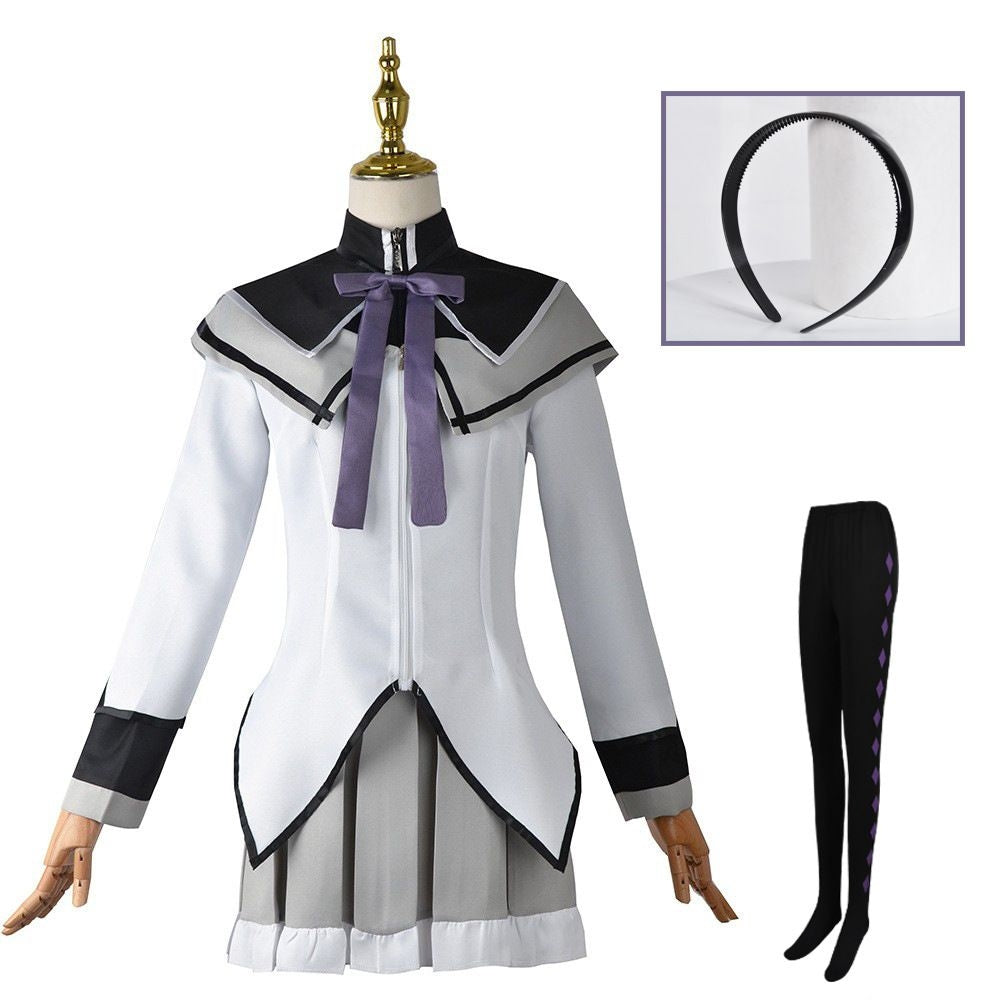 Madoka Magica Homura Akemi Cosplay Costume [sz:xxl]