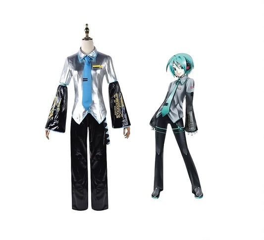 Vocaloid Hatsune Miku Anime Boy Male Size Cosplay Costume Pack [sz:large]