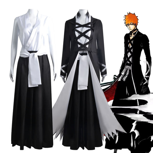 Bleach Ichigo Kurosaki Cosplay Costume [sz:large]