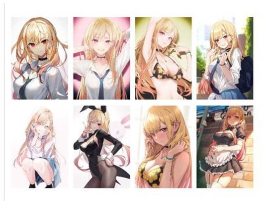 Anime Poster Pack 8pcs My Dress Up Darling