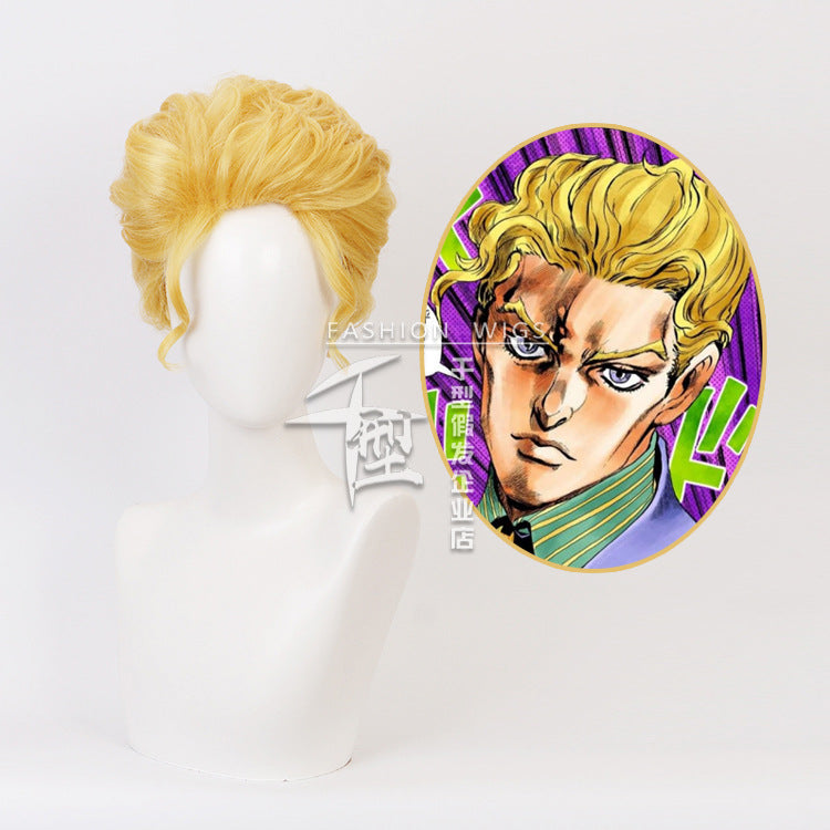 [special Order] Jojos Bizarre Adventure Yoshikage Kira Cosplay Wig
