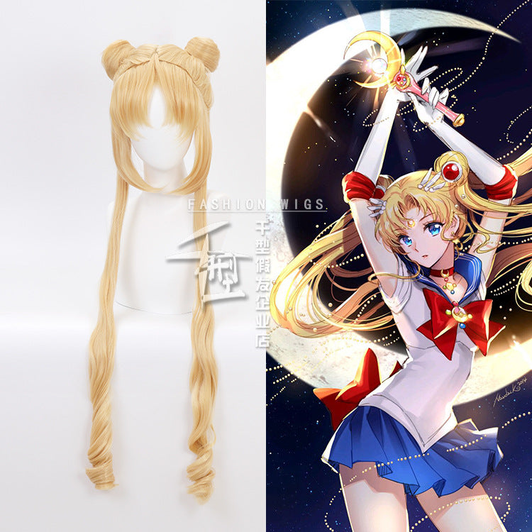 [special Order] Sailor Moon Tsukino Usagi Cosplay Wig