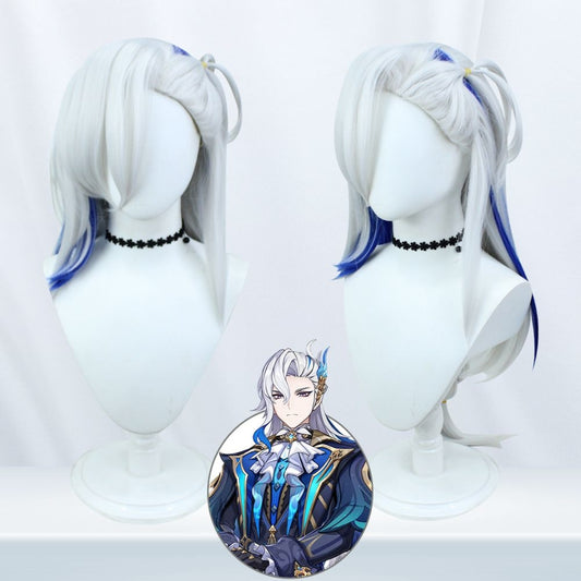 Genshin Impact Cosplay Wig Neuvillette