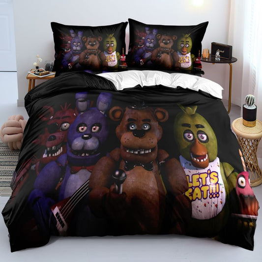 Five Nights At Freddy Original Design Quilt Cover Set [bs:queen]
