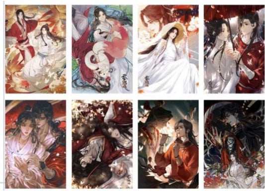 Anime Poster Pack 8pcs Heavens Official Blessings