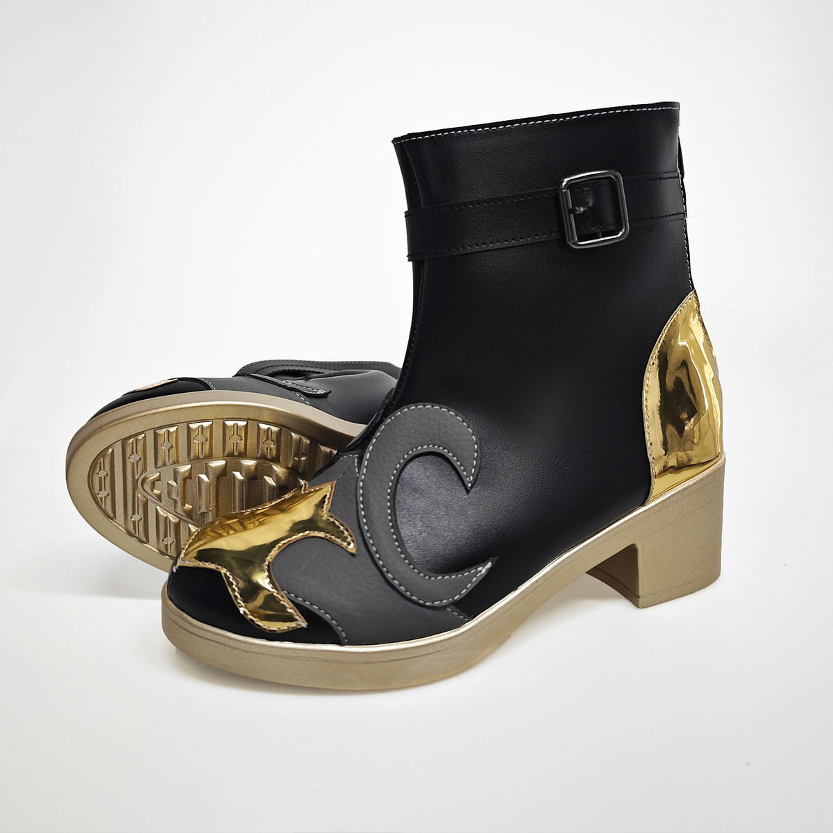 Genshin Impact Neuvillette Cosplay Shoes [sz:40]