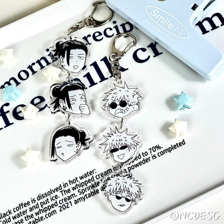 Jujutsu Kaisen Acrylic Keyring: Geto [chr:geto]