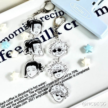 Jujutsu Kaisen Acrylic Keyring: Geto [chr:geto]